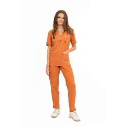 Bluzka medyczna SCRUBS MEDI TEDDY - NAVARETTE GOLDEN CARAMEL